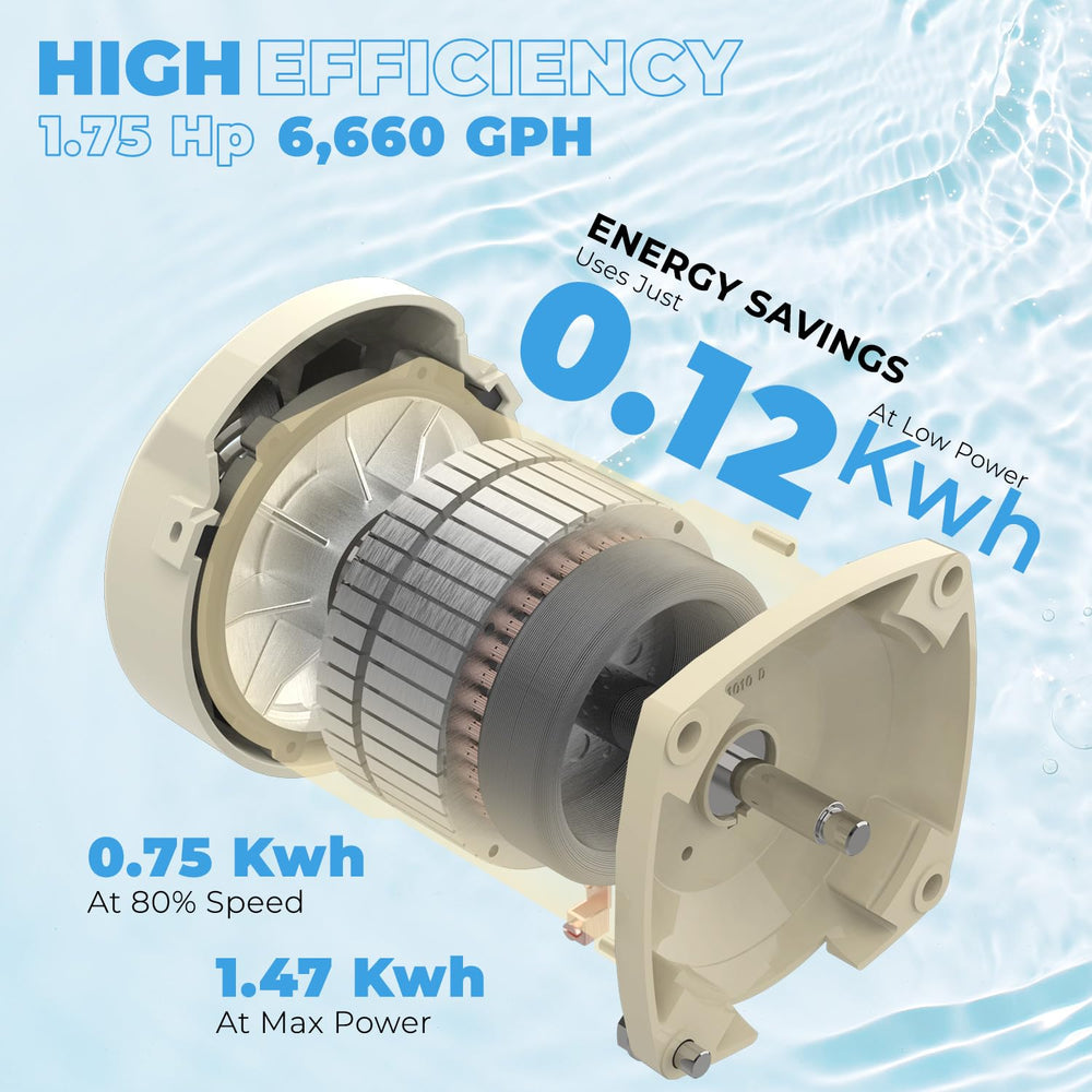 XtremepowerUS quiet operation test showing low-noise swimming pool pump