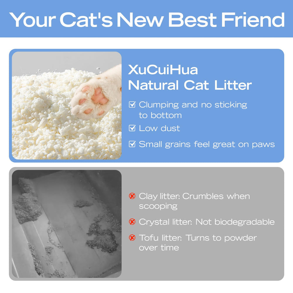 XuCuiHua litter mixed with other litters for customized setups