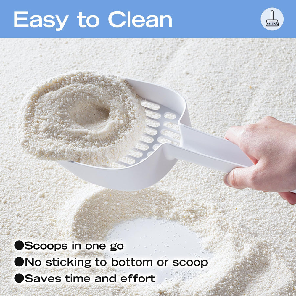 XuCuiHua strong clumping demonstration with solid lumps for easy cleanup