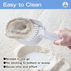 XuCuiHua strong clumping demonstration with solid lumps for easy cleanup