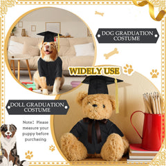 Xuniea pet party costume worn by a dog for photos.