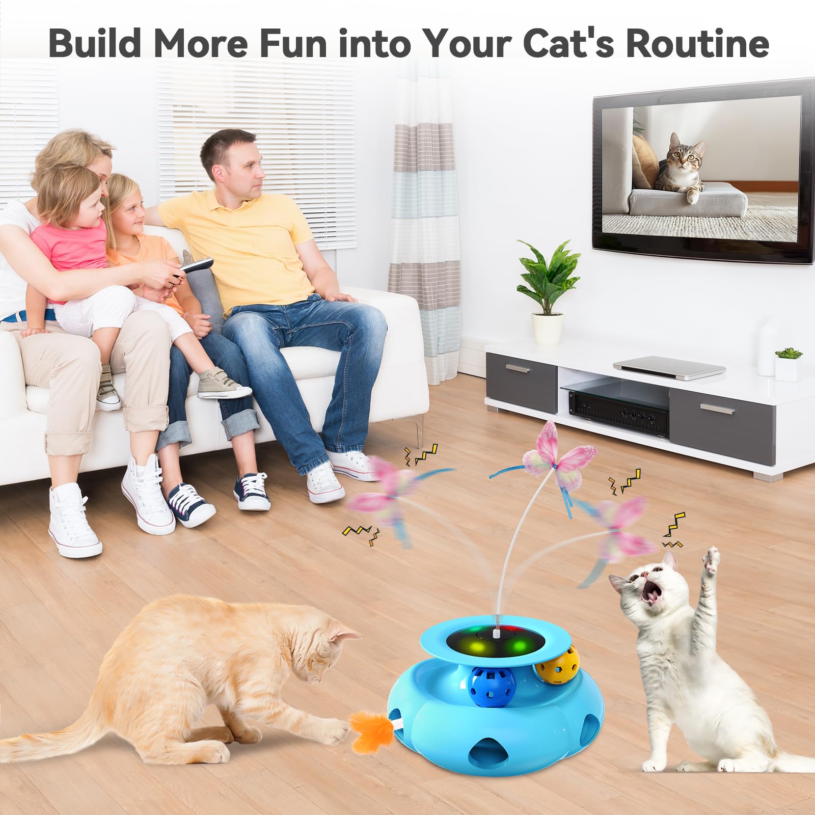 Xuyub 3in1 remote control adjusts settings remotely.