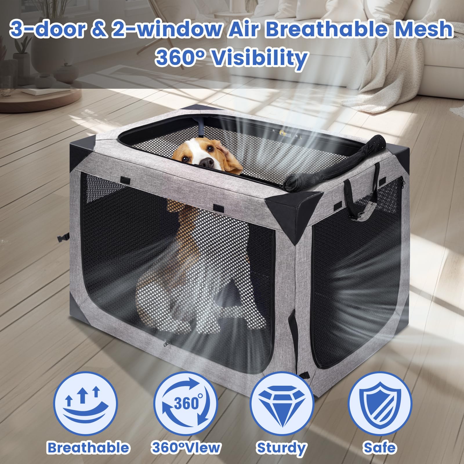 XVISHX lightweight design makes indoor and outdoor use effortless.