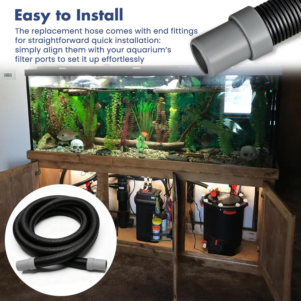 XwaYexa A20015 installation end fittings aligned with filter ports for easy setup.