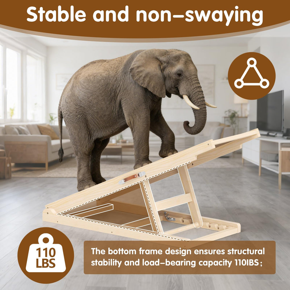 X XBEN ramp surface with anti-slip traction for secure paws
