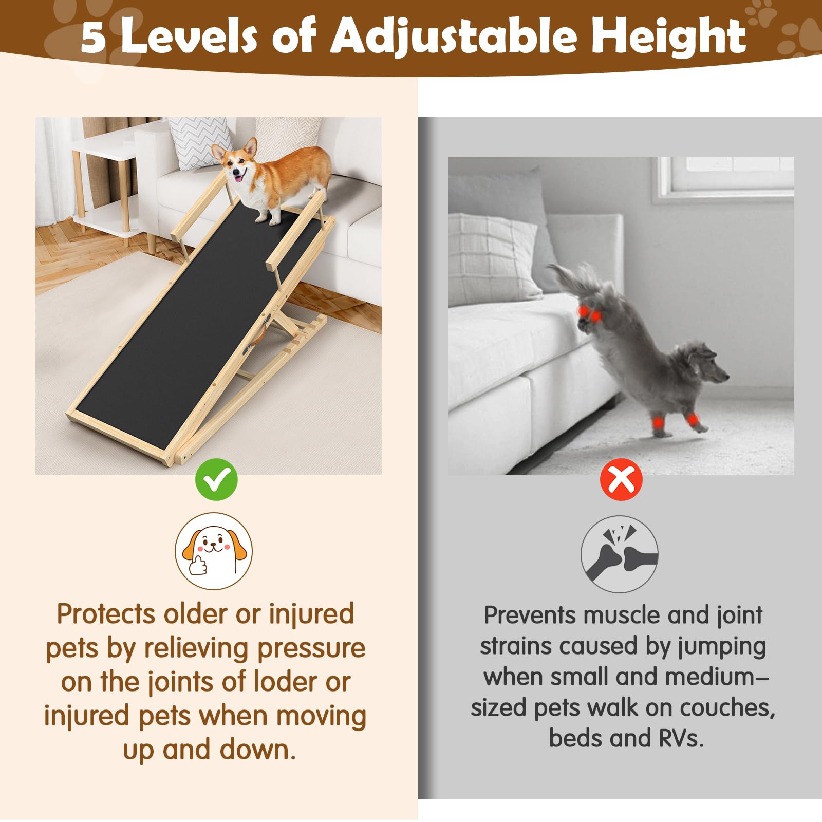 XXBEN Foldable, easy-to-carry design stores neatly between uses.