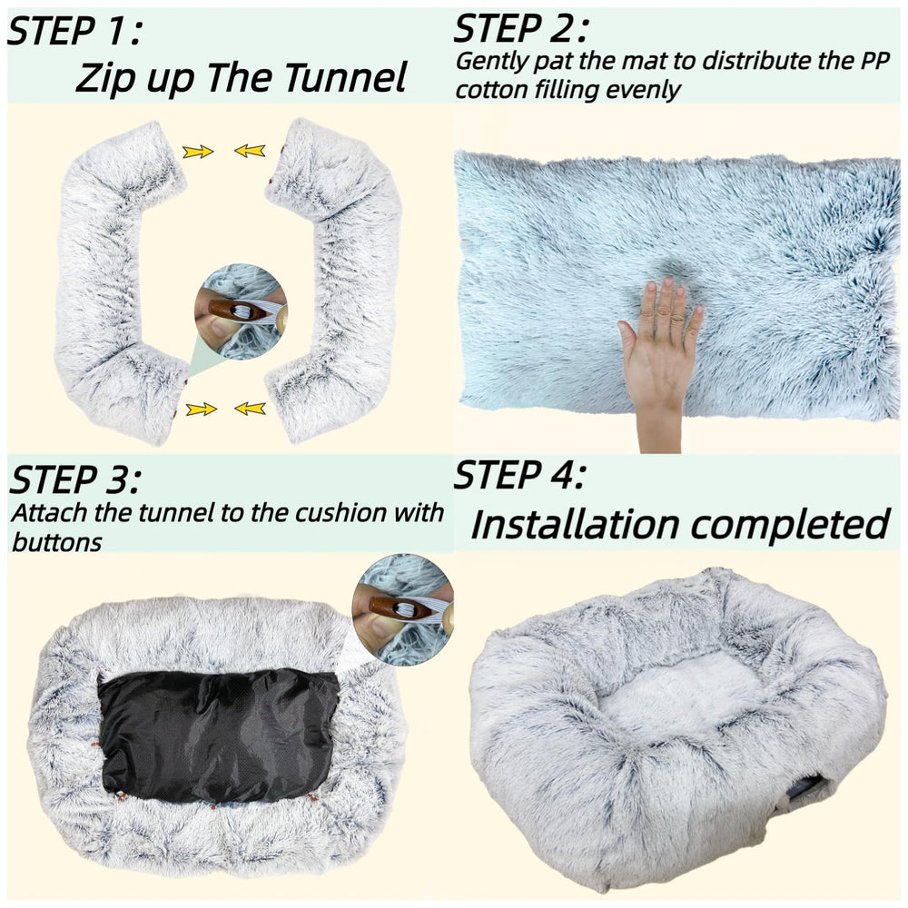 XxingSheep reinforced connections ensure safe setup during cat adventures