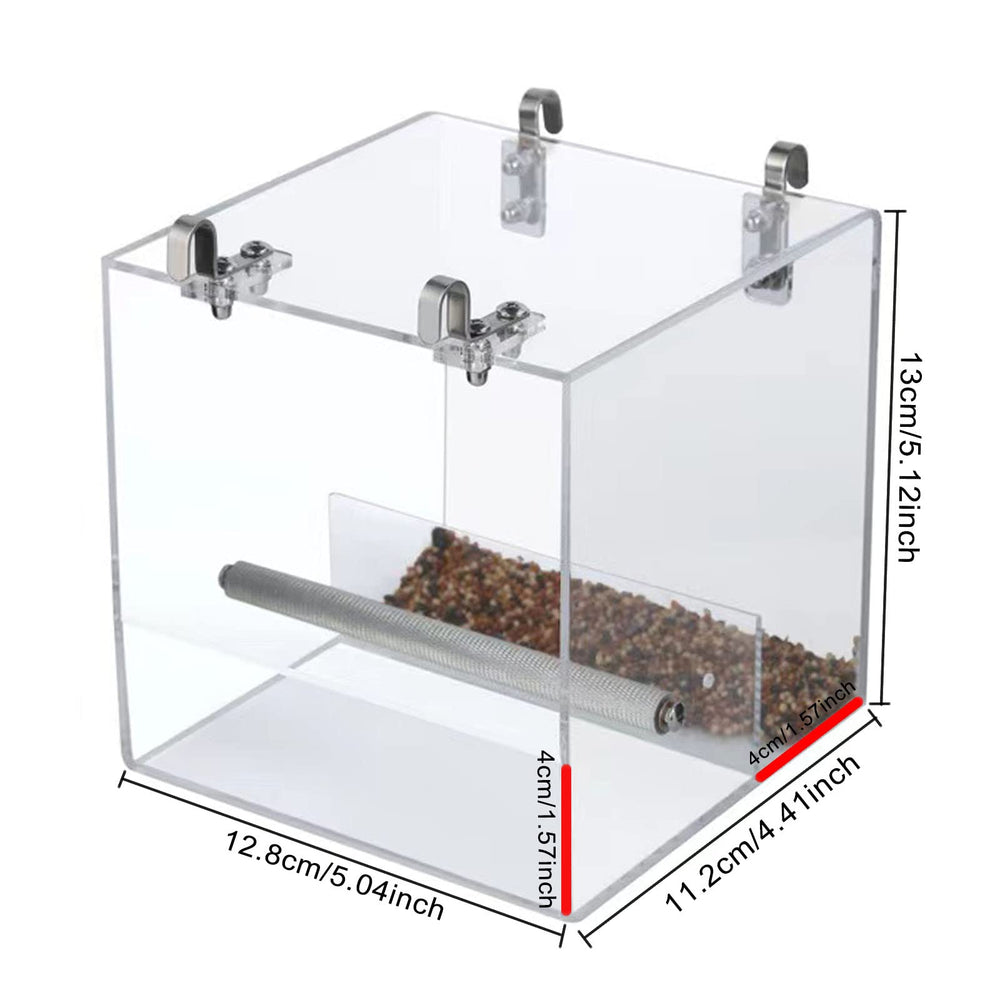 Xxmbbjy No Mess Bird Feeder easy assembly with included hardware