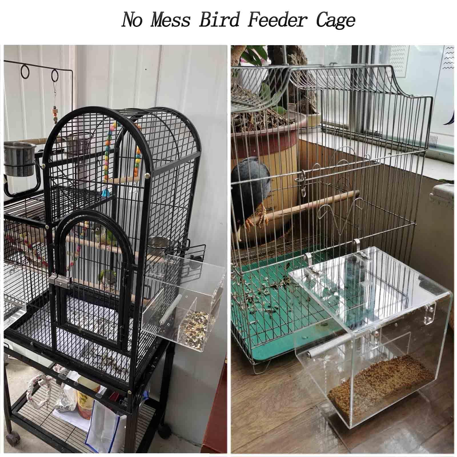 Xxmbbjy No Mess Bird Feeder ideal for small birds dining