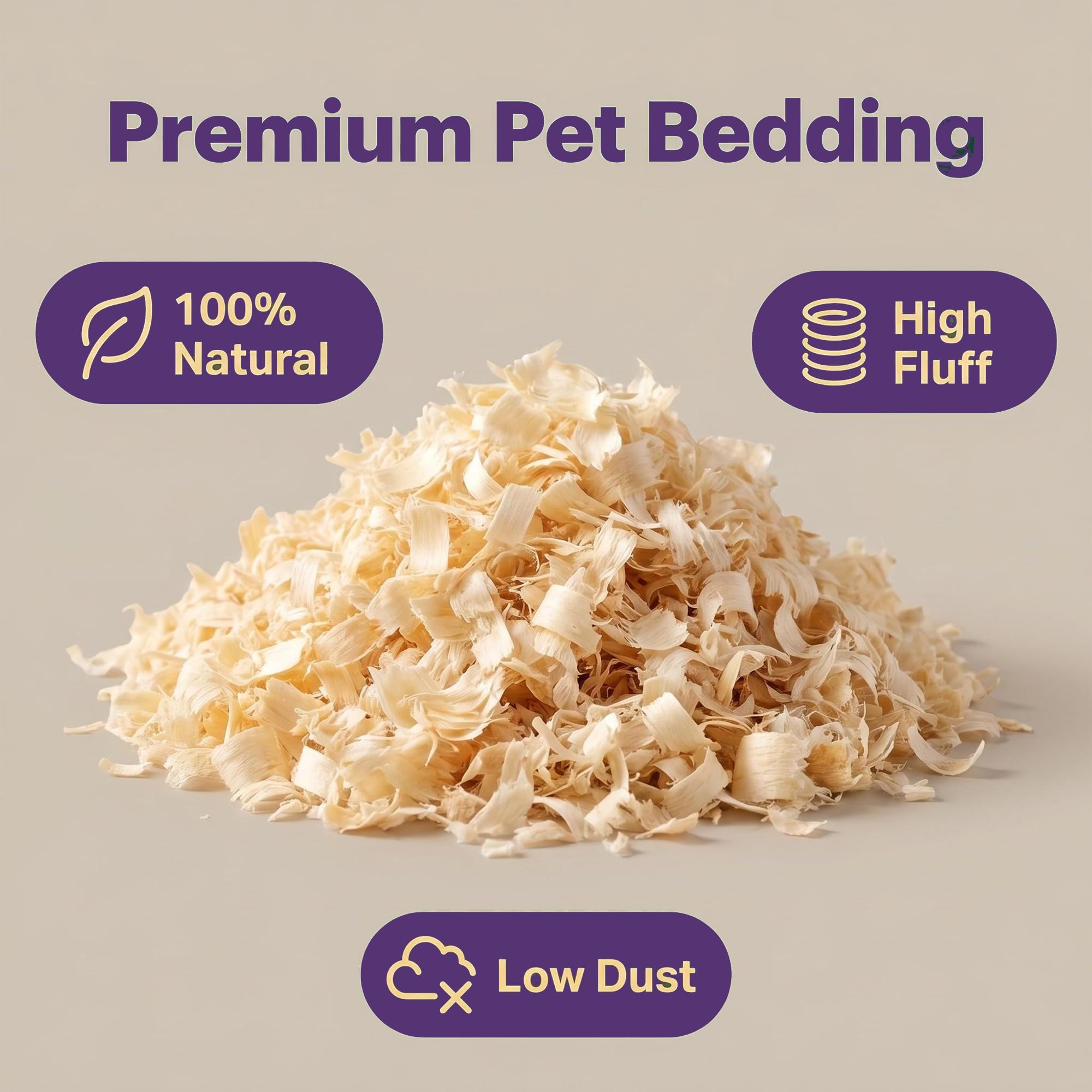 XXYOUPIN biodegradable pet bedding pack for eco-friendly, compostable cage setup.