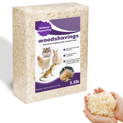 XXYOUPIN natural aspen shavings bag for safe, comfortable small-pet bedding with low-dust performance.