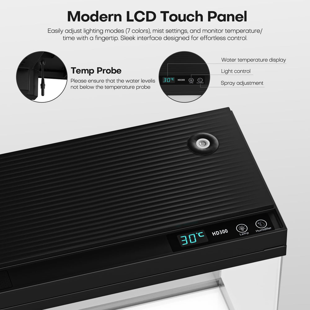 Xyingshine touchscreen control panel for easy adjustments.