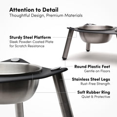 xympo four-height-settings let you tailor mealtime height easily