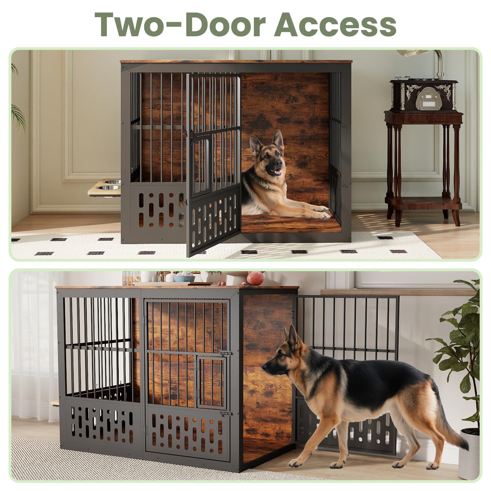 Yafylly storage-top design for pet supplies and decor