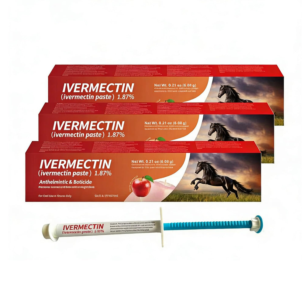 YAGU horse paste, 6-08g unit, compact 3-pack for convenient field care.