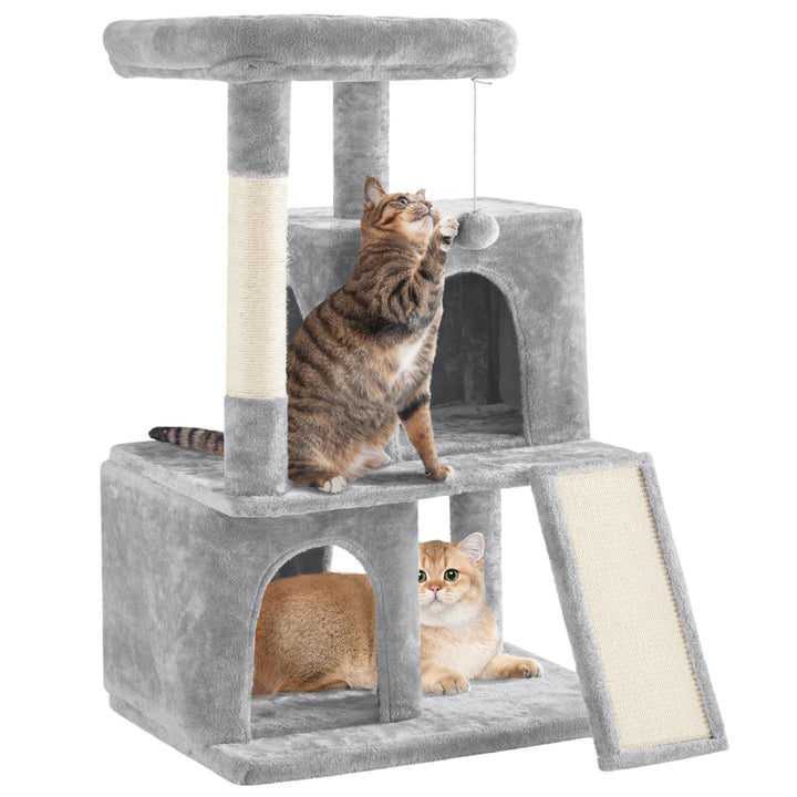Yaheetech 42in cat tree with perch for elevated lounging