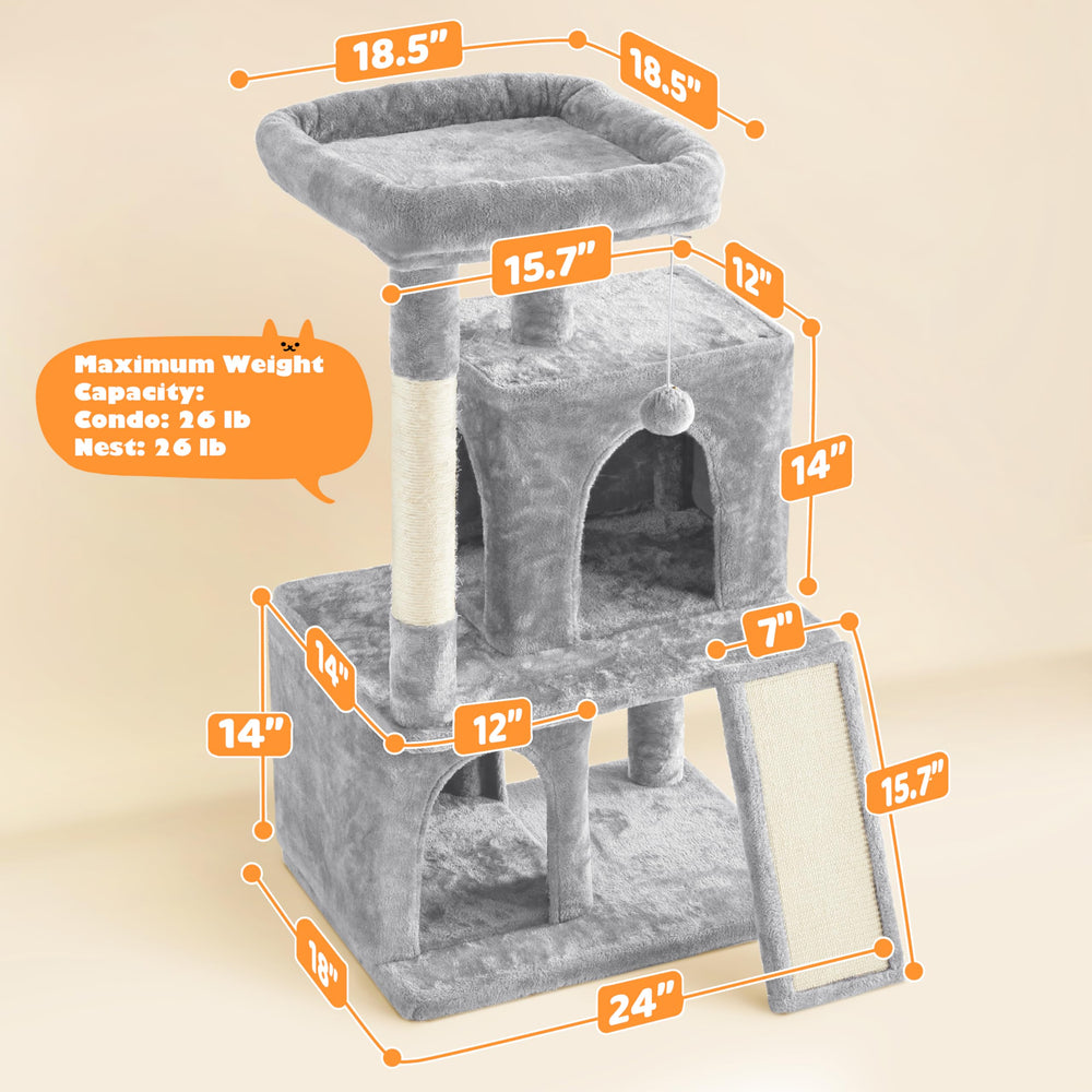 Yaheetech natural sisal posts invite scratching and furniture protection