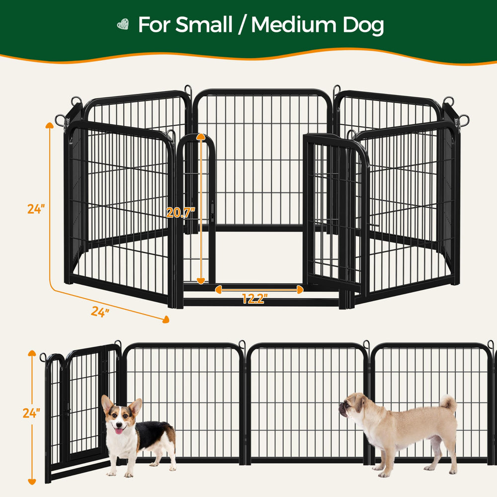 Yaheetech configurable dog pen shape options