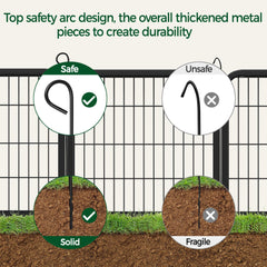 Yaheetech dog pen secure lock system for safety