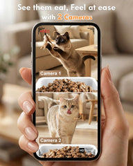 Yakry night vision helps check pets during low light without disturbance.