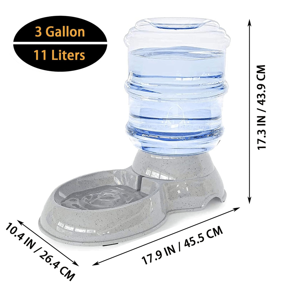 Yalcamoz 11L gravity reservoir provides long-lasting hydration for pets.