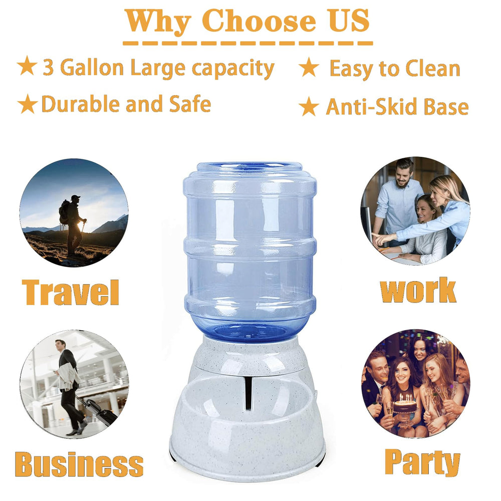 Yalcamoz gravity-fed system keeps water fresh and available.