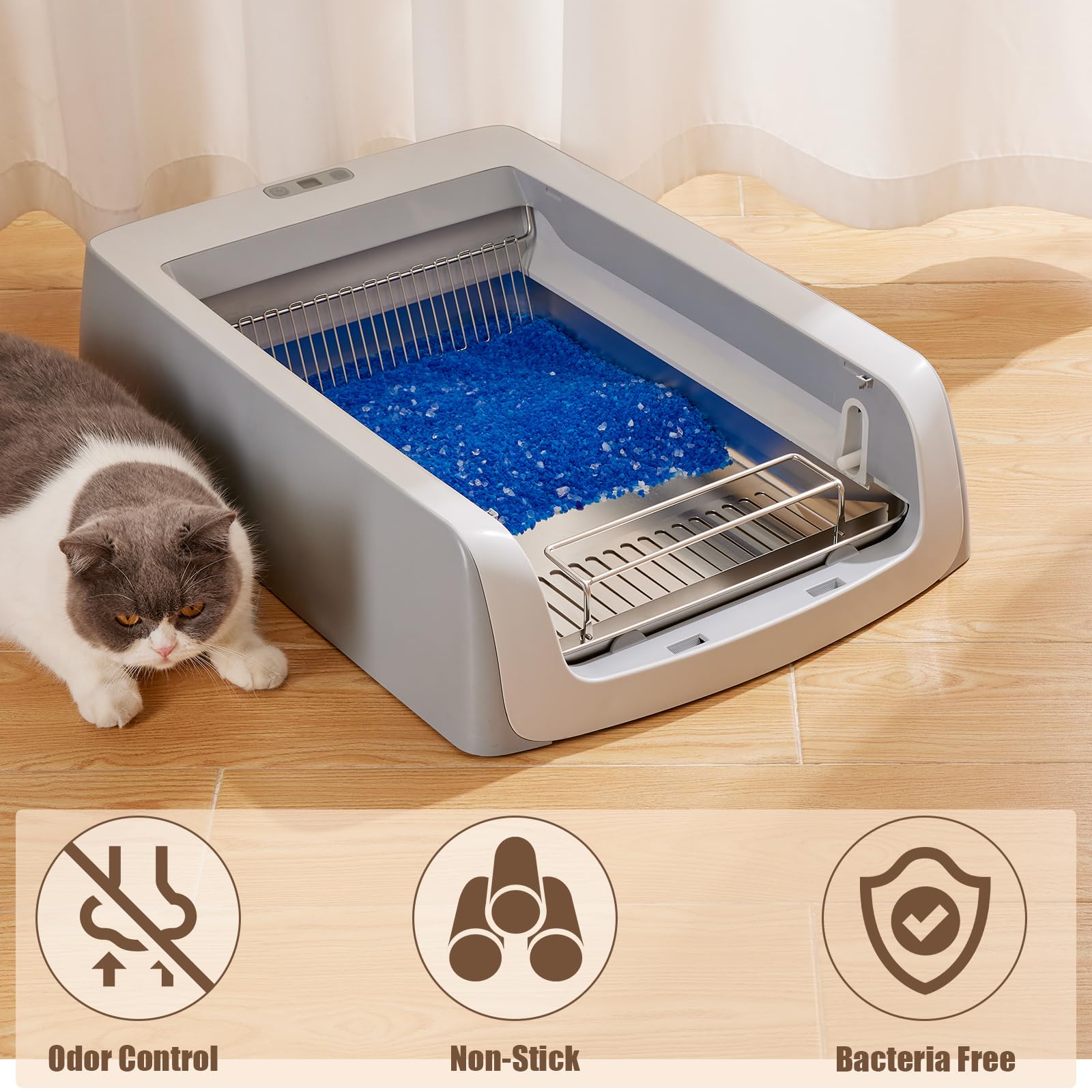 Yangbaga compatible with standard self-cleaning boxes for easier maintenance