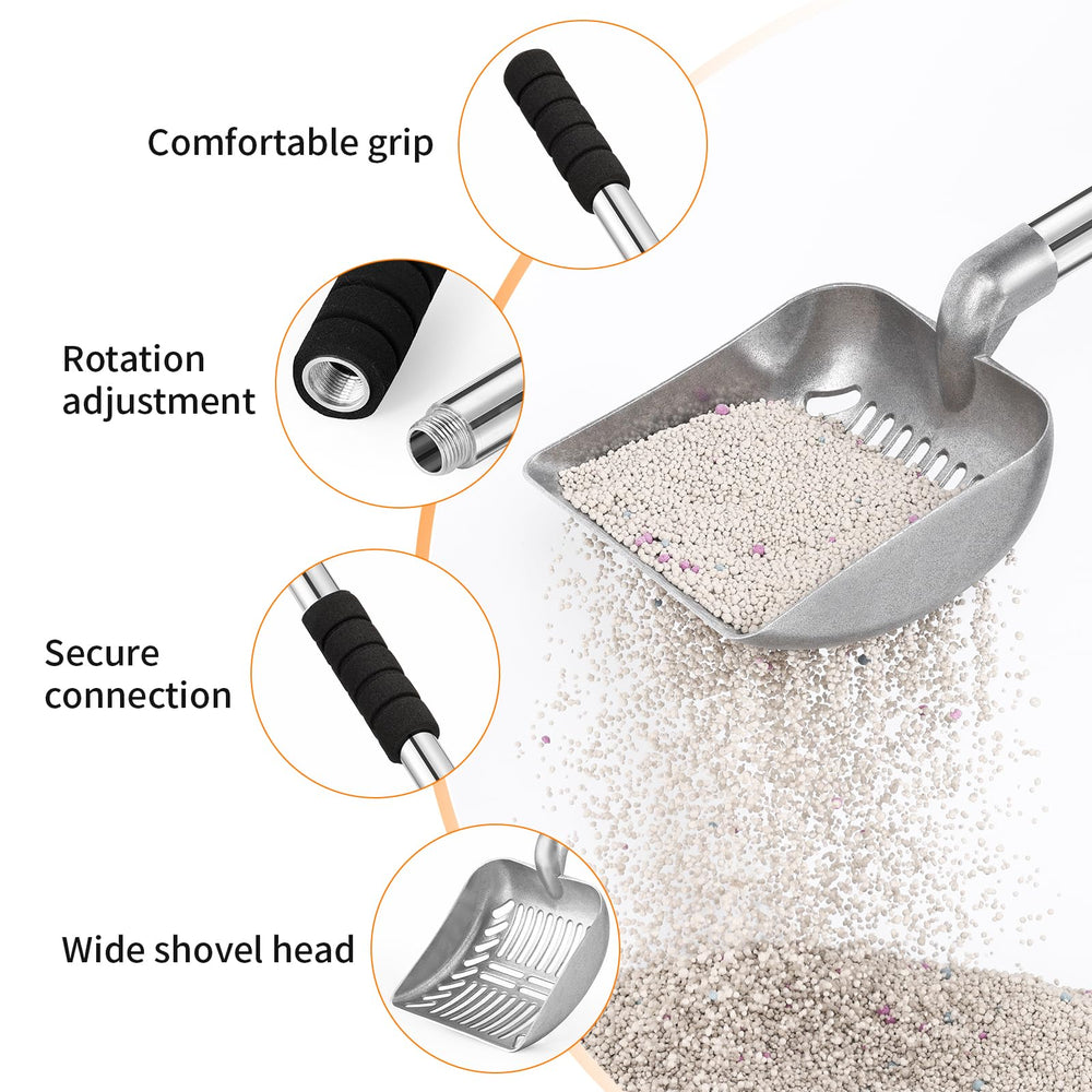 Yangbaga multipurpose scoop doubles for dog waste or coop cleaning.