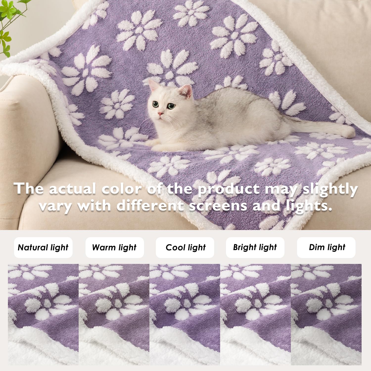 Yaning machine washable pet blanket for easy cleaning.