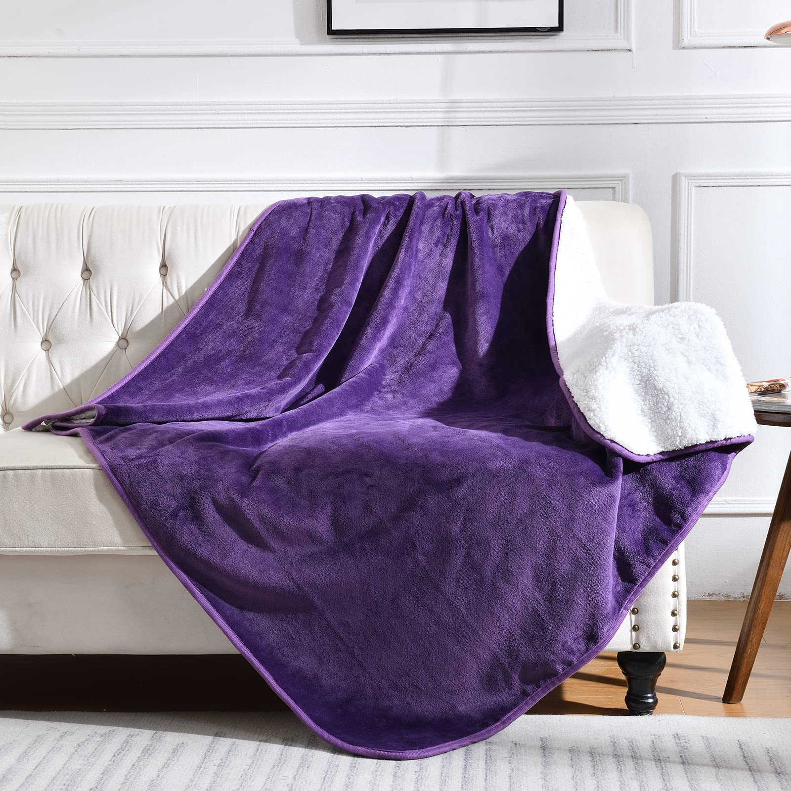 Yaning waterproof blanket for bed and couch protects furniture from spills and pet fur.
