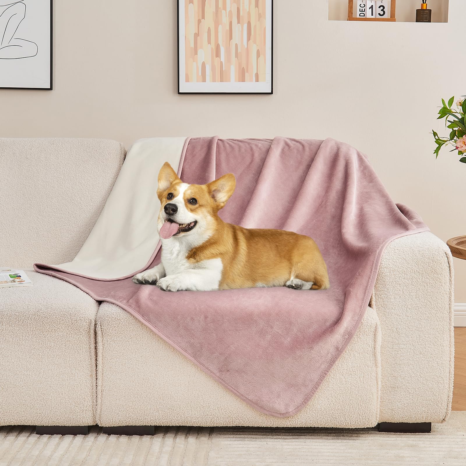 Yaning Blanket soft flannel top delivers cozy comfort for daily use