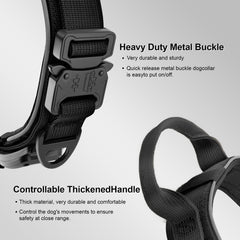 YaoTya night-reflective dog collar boosting visibility during evening walks.