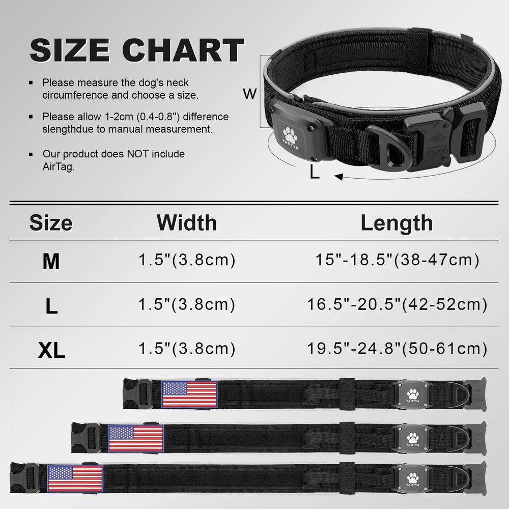 YaoTya three-size range fits medium to XL dogs securely.