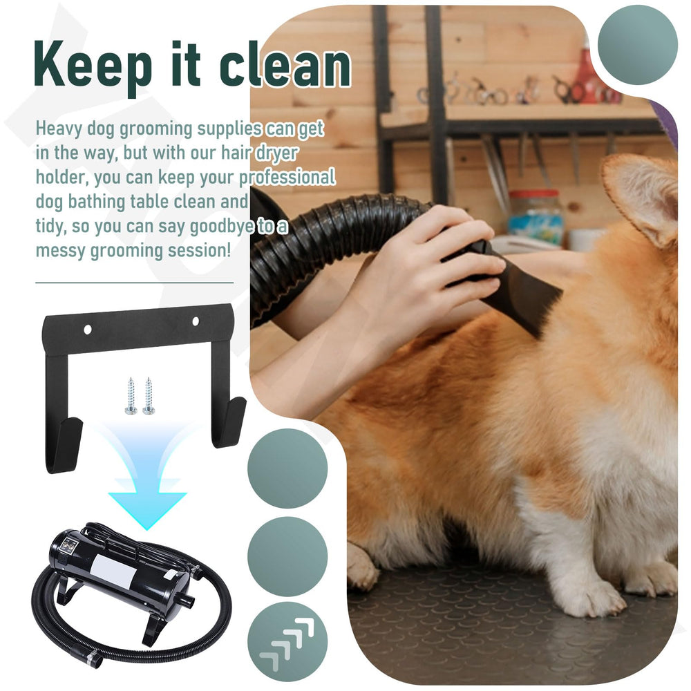 YAQINGMY grooming station accessory keeps essential tools handy.