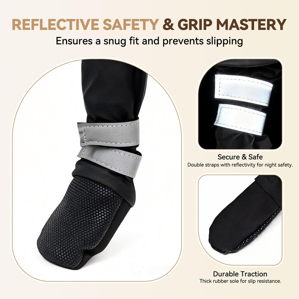 YAQUHO reflective strips increase visibility in low-light conditions