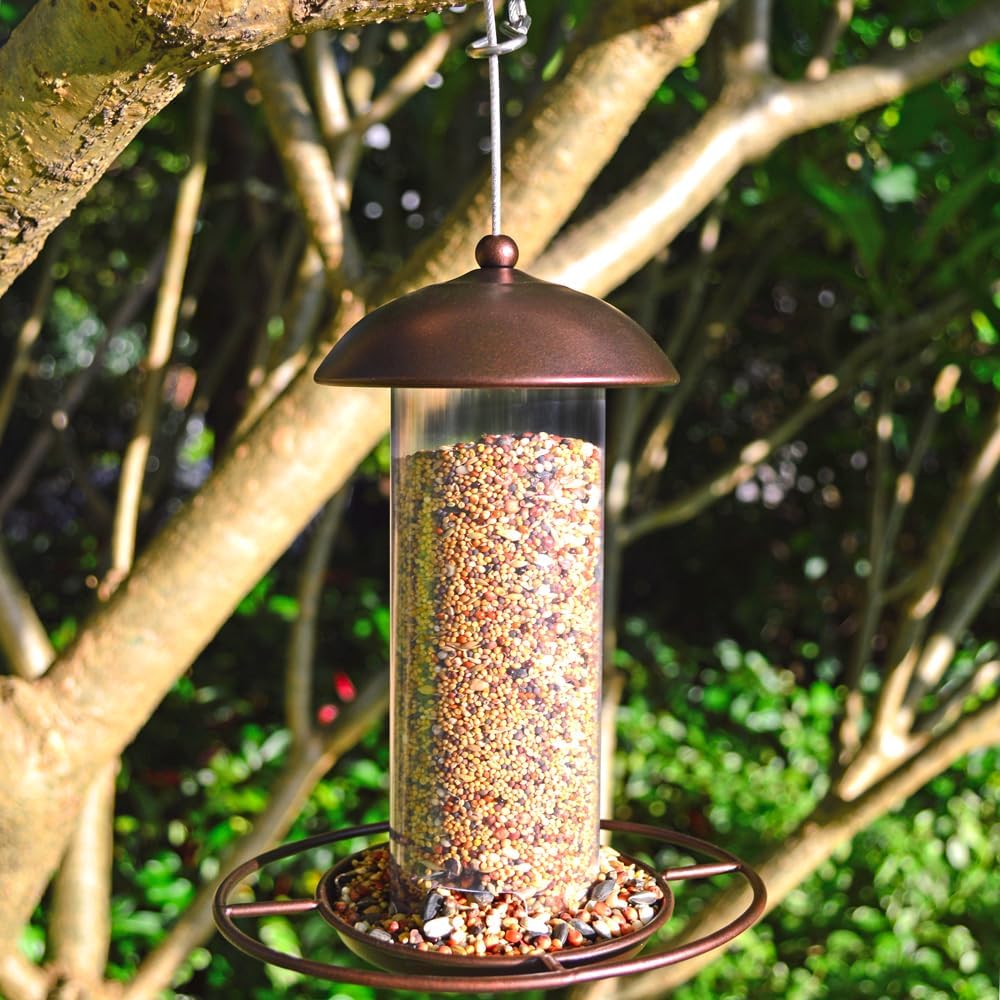 YARDIA transparent tube helps monitor seed levels at a glance.
