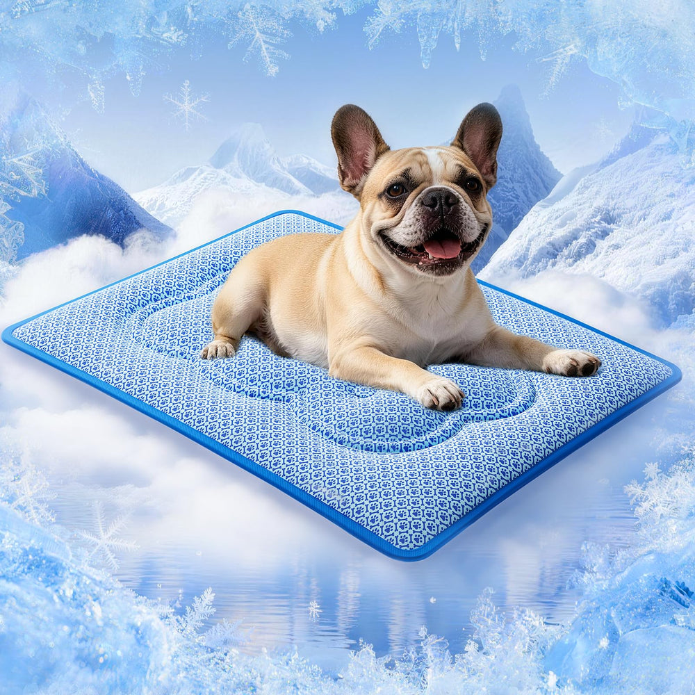 YARMLYS dog cooling mat with pcm-technology cools dogs on hot days