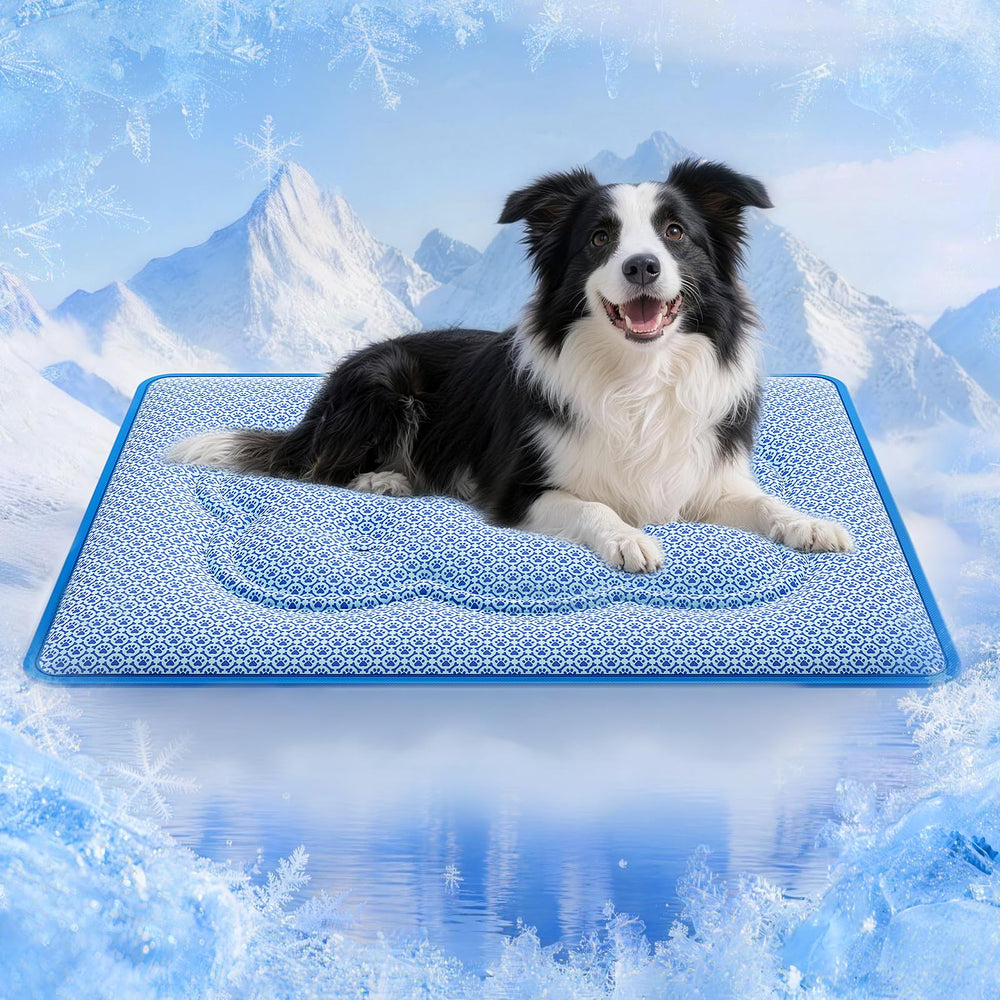 YARMLYS dog cooling mat with PCM technology delivers cooling comfort.