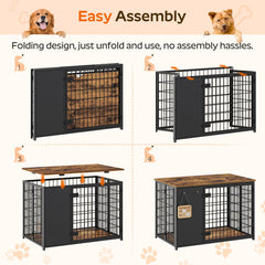YATINEY DIY frame with hooks for leashes and toys in a personalized space