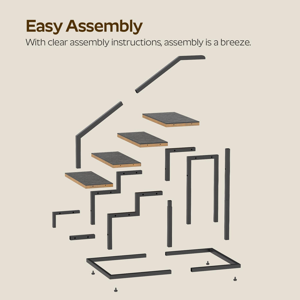 YATINEY dog stairs felt pads improve grip on each step