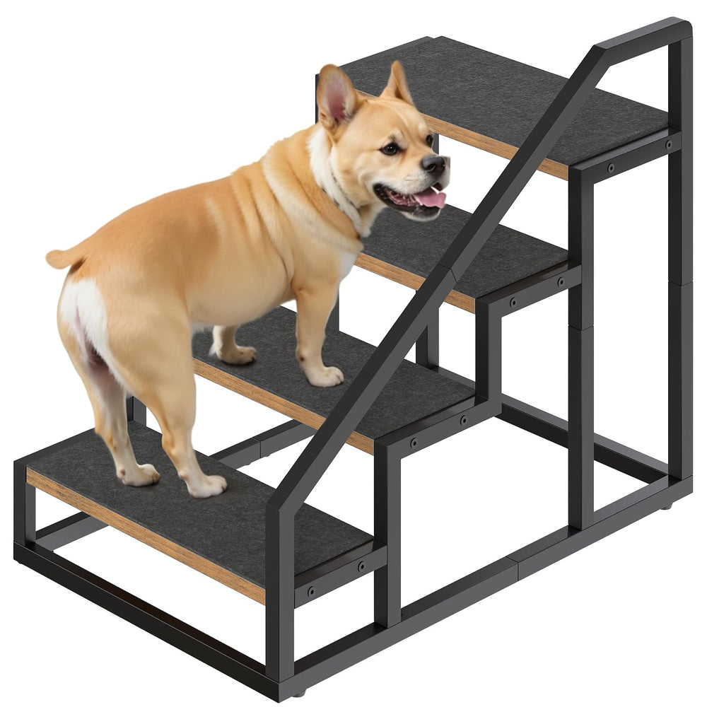 YATINEY dog stairs four steps for high beds provide safe, easy access