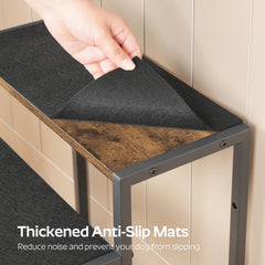 YATINEY dog stairs sturdy metal frame with particleboard support