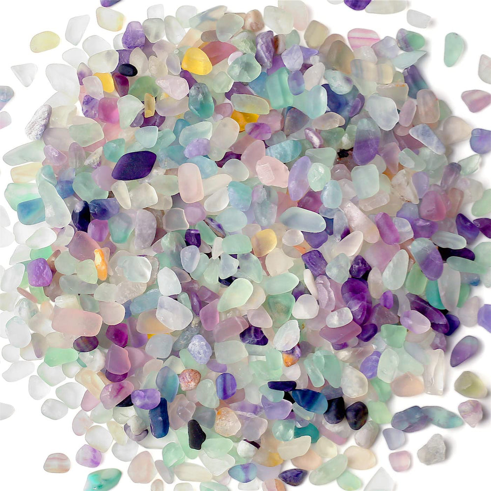 YATOJUZI 1lb fluorite aquarium gravel for clear water and colorful decor.