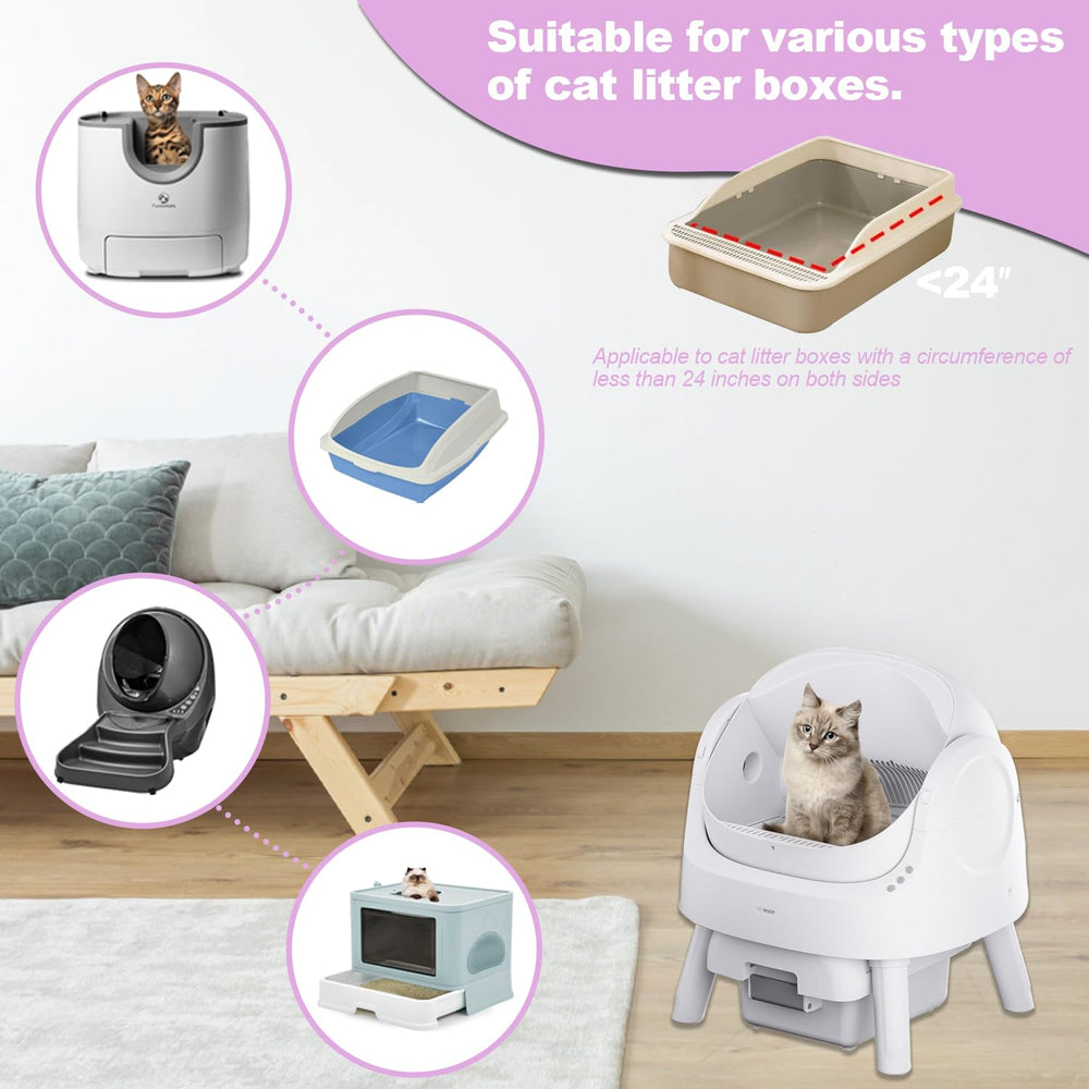 Yatosally liner compatible with Litter Robot 3 and 4 for mess-free use