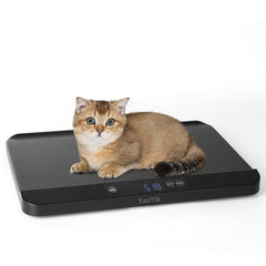 YauYik digital pet scale front display with clear readings for quick weigh-ins.
