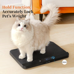 YauYik digital pet scale multi-unit switch for g, kg, oz, lb.