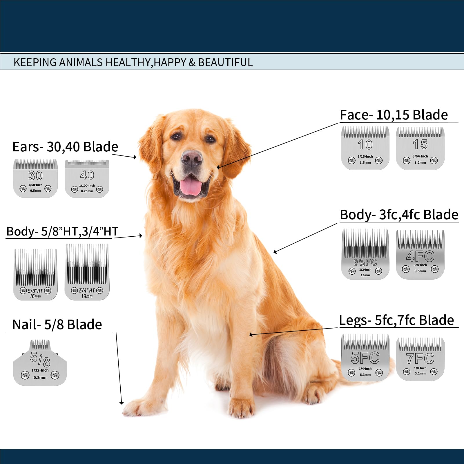 YAZIYIR efficient heat management for cooler, quieter grooming sessions.