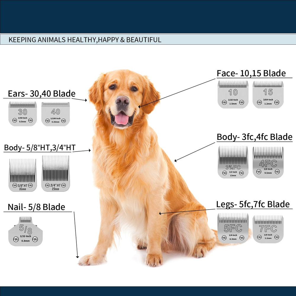 YAZIYIR efficient heat management for cooler, quieter grooming sessions.