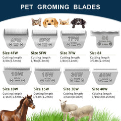 YAZIYIR heat-resistant blade stays cooler during grooming sessions.