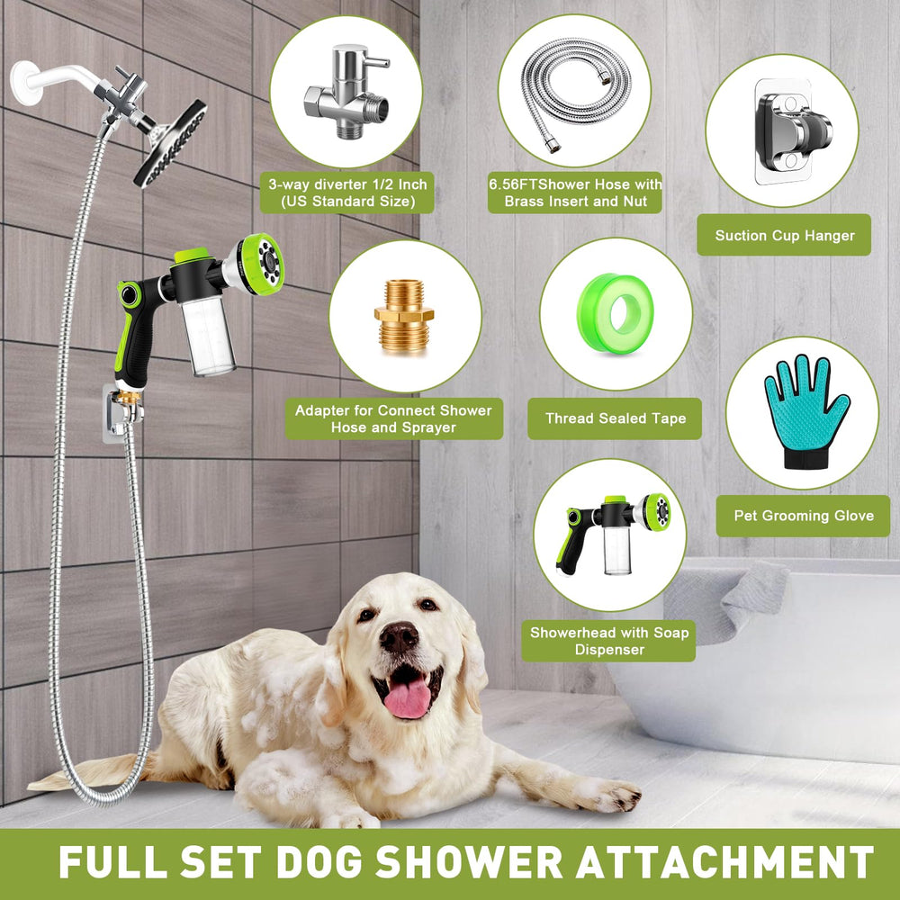YCCOKJJ diverter-setup demonstrates 2-in-1 switching for easy shower changes